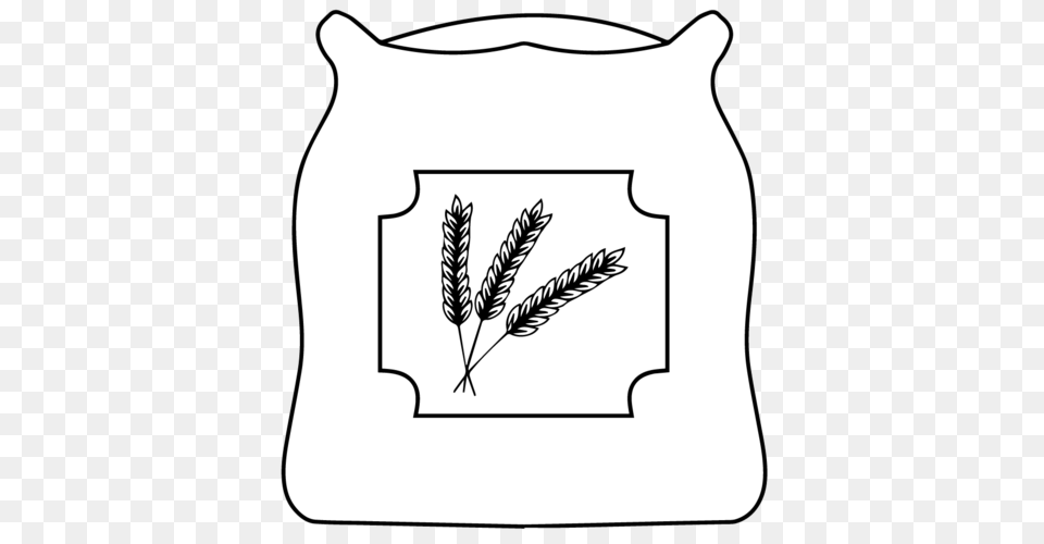 Flour Clipart Black And White, Grass, Plant, Leaf, Agropyron Free Transparent Png