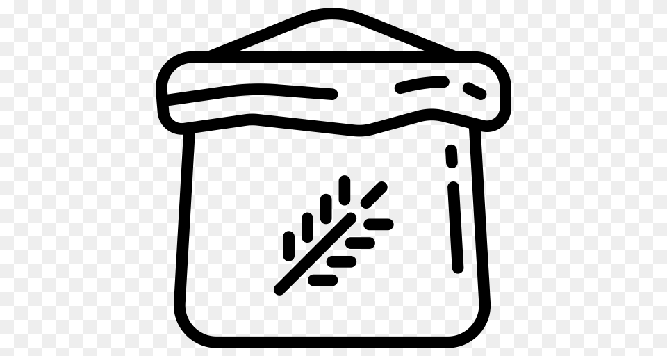 Flour Flour Food Icon With And Vector Format For, Gray Png Image