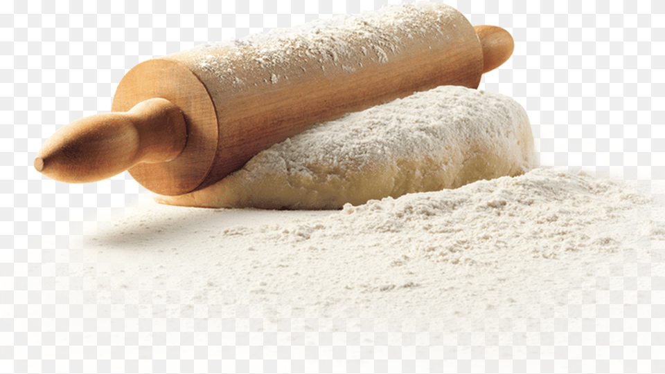 Flour Pic Rolling Pin Dough Powder, Food Free Transparent Png