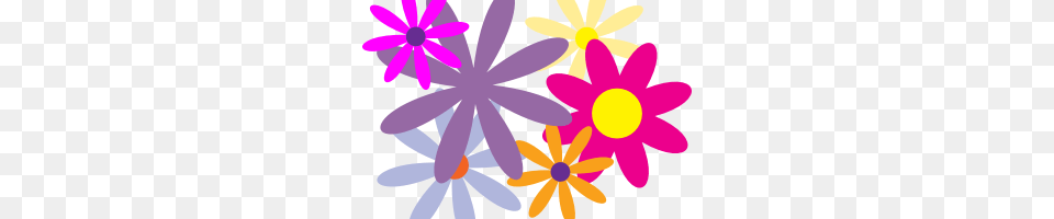 Flourish, Daisy, Flower, Plant, Purple Png Image
