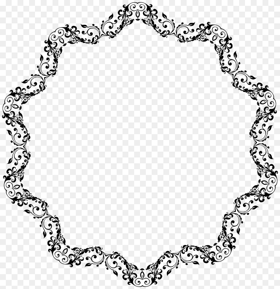 Flourish Circle Extended 3 Clipart, Accessories, Oval, Home Decor Free Transparent Png