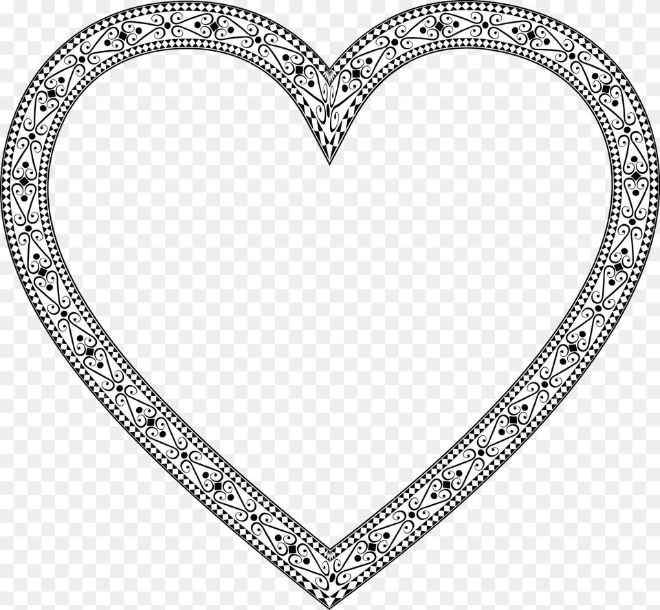 Flourish Clipart, Heart Png Image