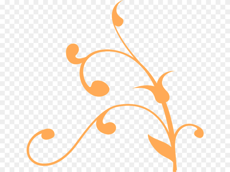 Flourish Clipart Underlines Tree Branch Clip Art, Floral Design, Graphics, Pattern Free Png Download