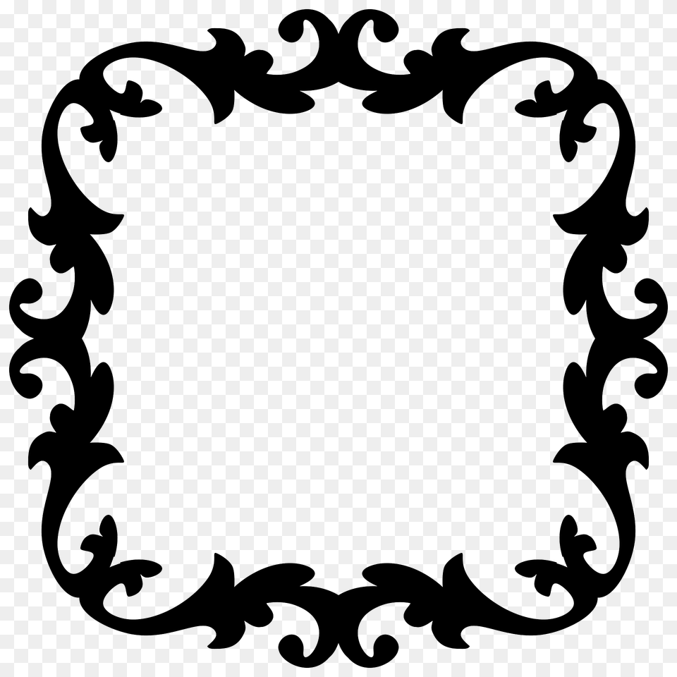 Flourish Frame Clipart, Pattern, Art, Floral Design, Graphics Png Image