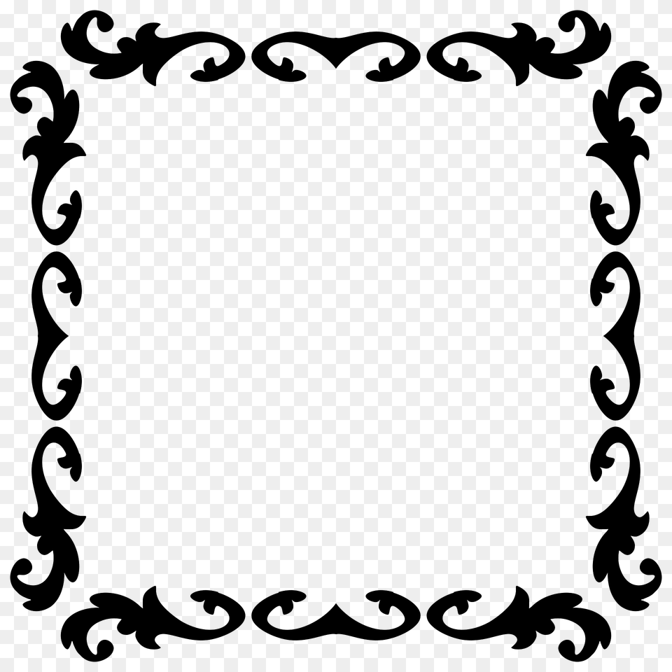 Flourish Frame Clipart, Art, Floral Design, Graphics, Home Decor Png