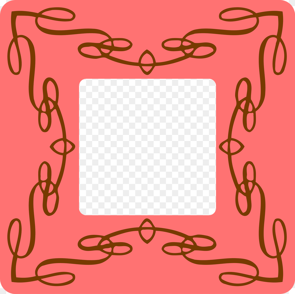 Flourish Frame Clipart, Text, First Aid Free Png Download