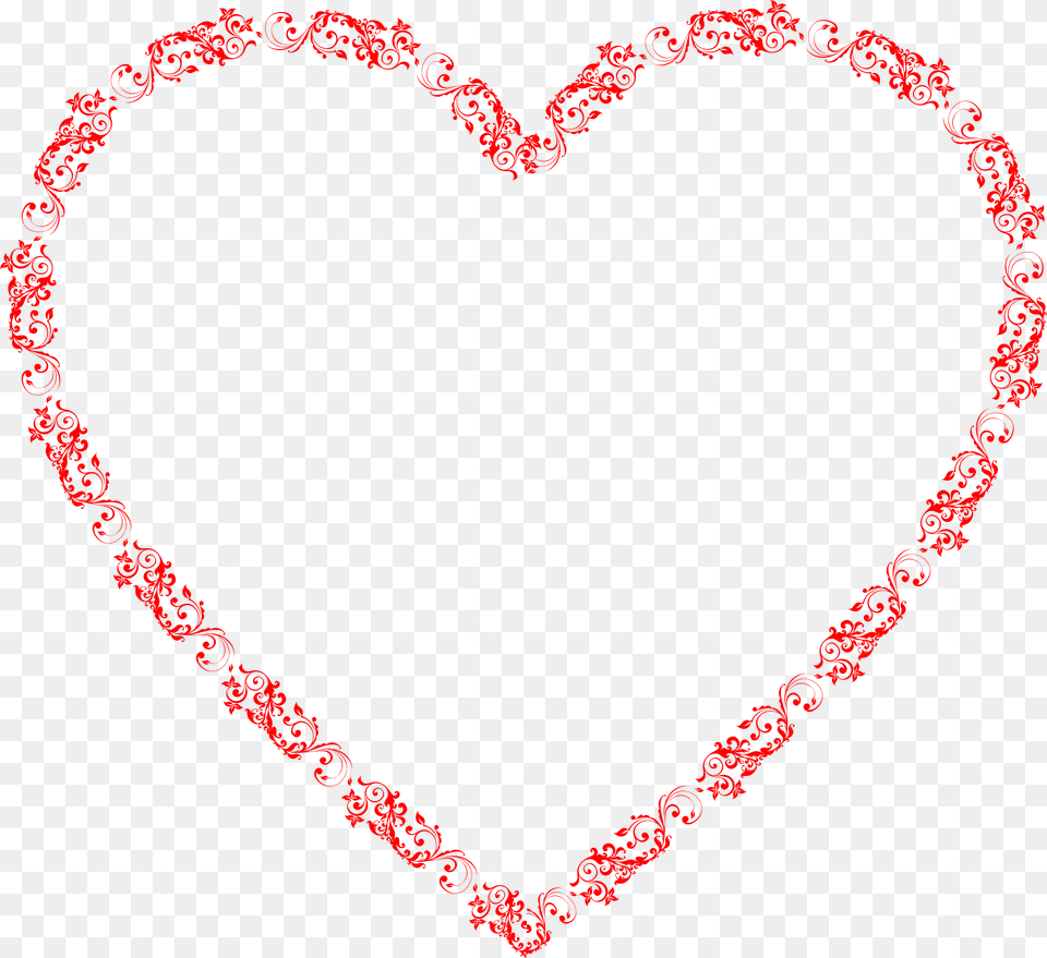 Flourish Heart Clip Arts Vector, Accessories, Jewelry, Necklace Free Transparent Png