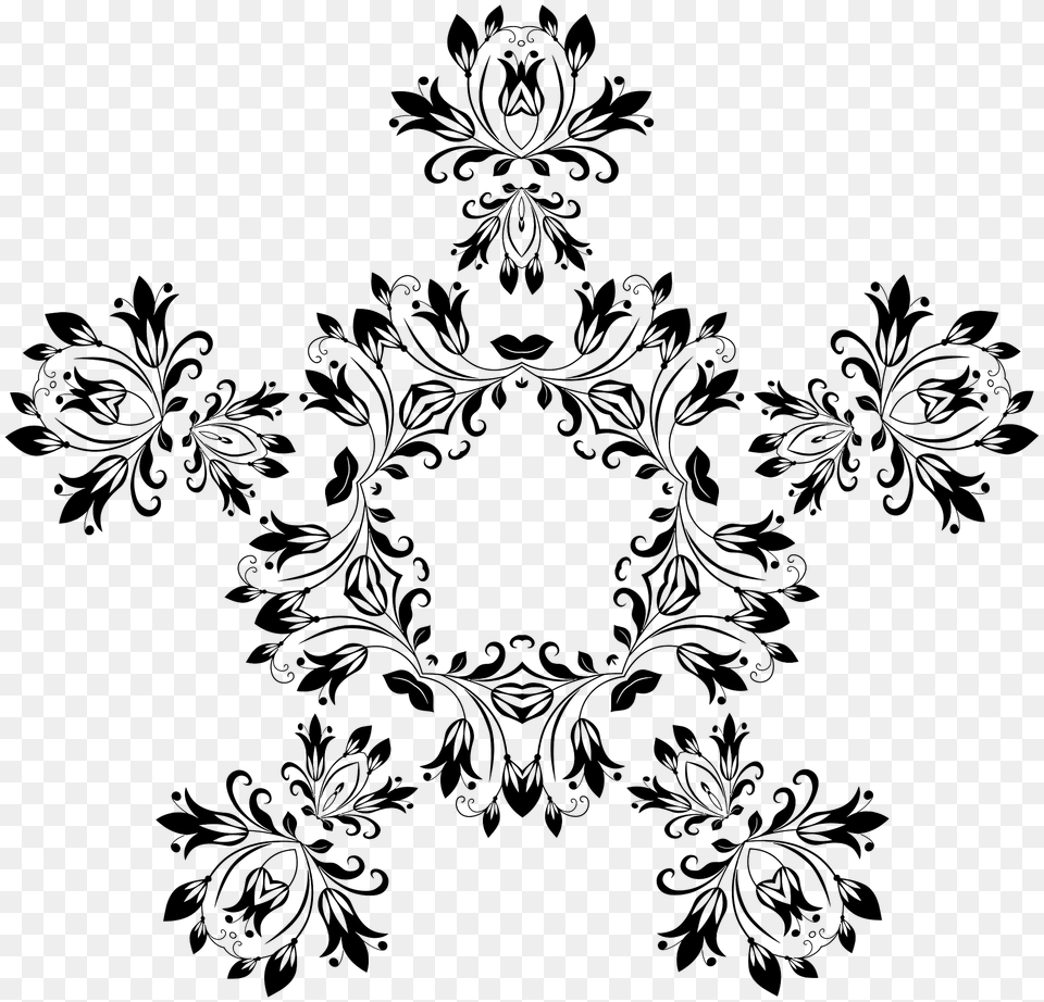 Flourishing Floral Design 19 Clipart, Art, Floral Design, Graphics, Pattern Free Png Download