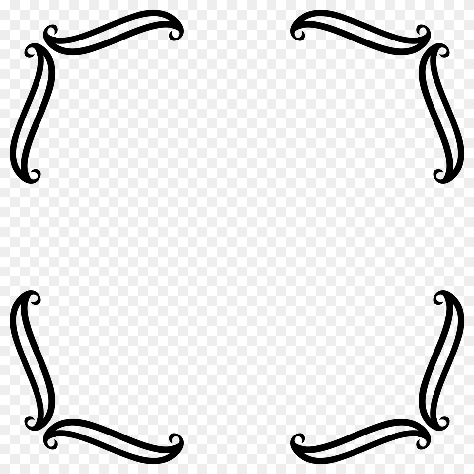 Flourishly Frame Clipart, Pattern, Bow, Weapon Free Transparent Png