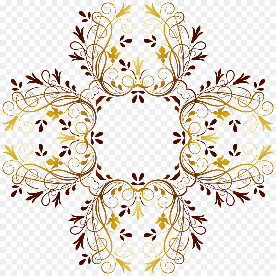 Flourishy Floral Design 13 Clipart, Art, Floral Design, Graphics, Pattern Png Image