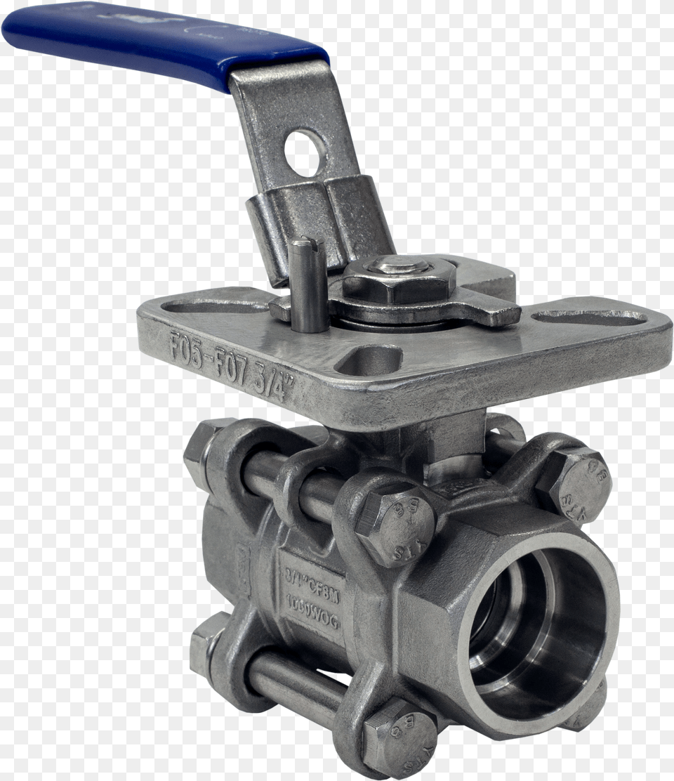 Flow 3 Piece Stainless Steel Ball Valve Irrigation Sprinkler, Device, Power Drill, Tool, Clamp Png Image