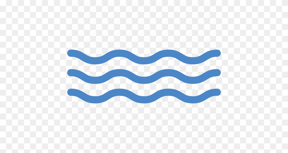 Flow Ocean Sea Tide Water Wave Waves Icon, Light Free Transparent Png