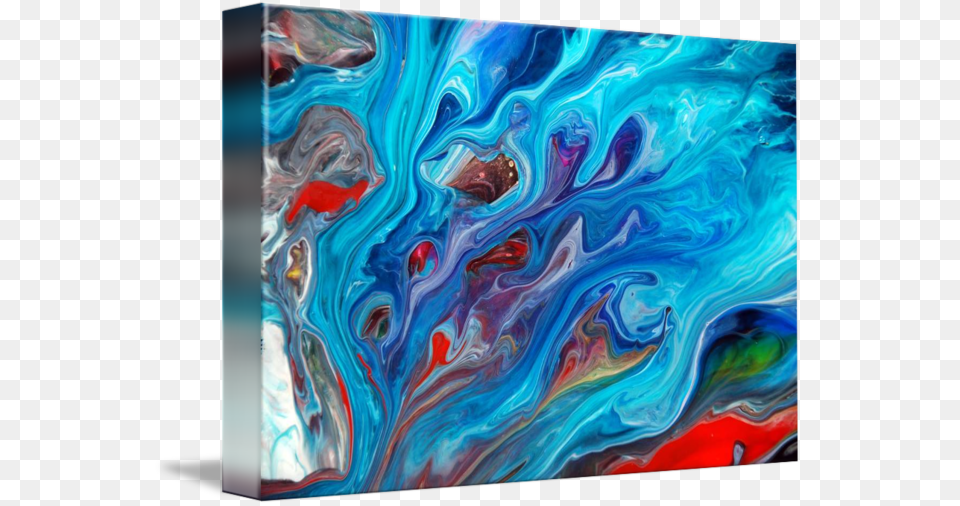Flow Paintings, Art, Canvas, Modern Art, Painting Png