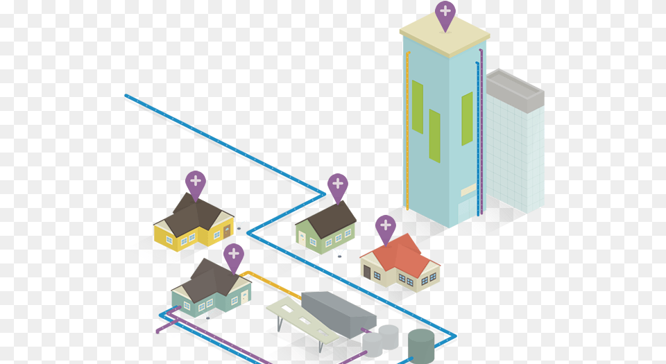 Flow Systems Diagram, Neighborhood, Cad Diagram, City Png Image