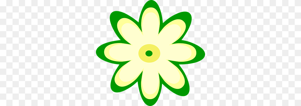 Flower Daisy, Green, Plant, Light Png Image