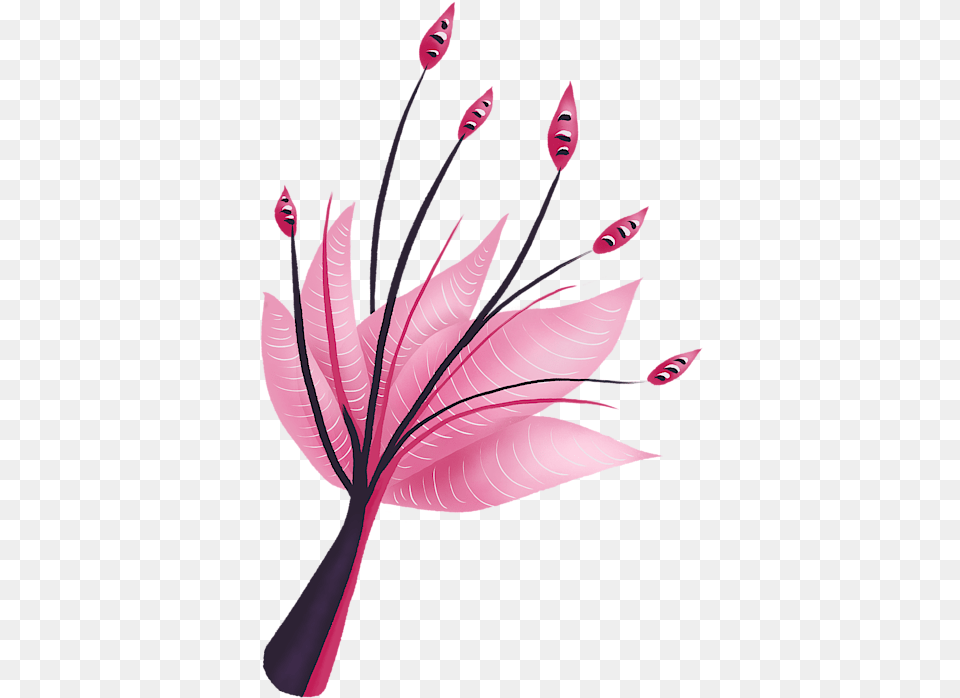 Flower, Art, Plant, Pattern, Leaf Png Image