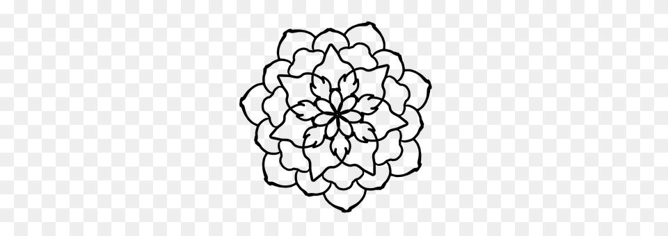 Flower Gray Free Transparent Png