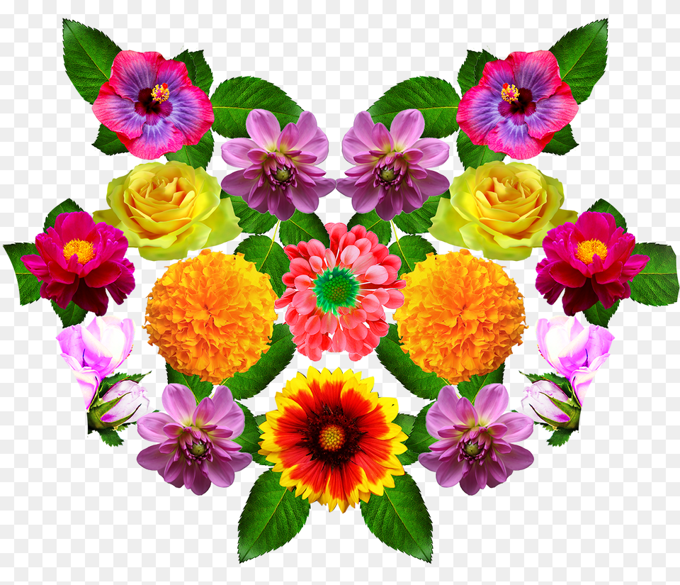 Flower 25 Lavanya Fabric Design Guldasta, Flower Arrangement, Art, Dahlia, Plant Free Png Download