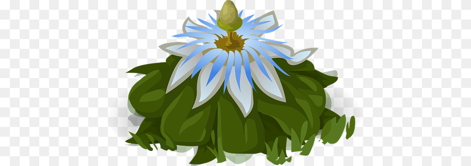 Flower Daisy, Plant, Art, Painting Free Transparent Png
