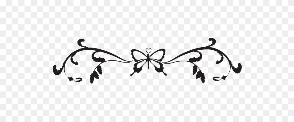 Flower And Butterfly Border Design, Art, Floral Design, Graphics, Pattern Free Png