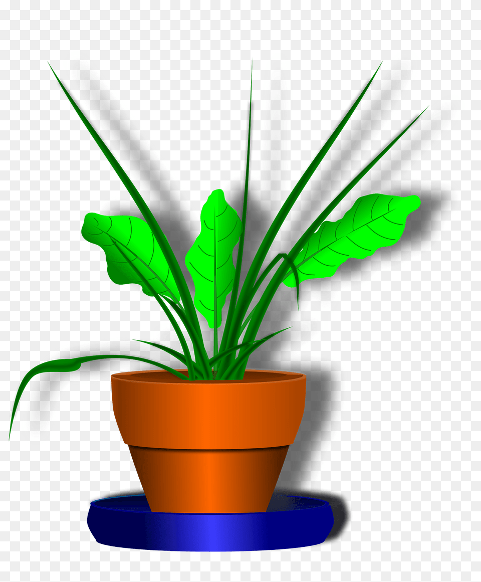 Flower And Flowerpot Clipart, Cookware, Potted Plant, Pot, Plant Free Transparent Png