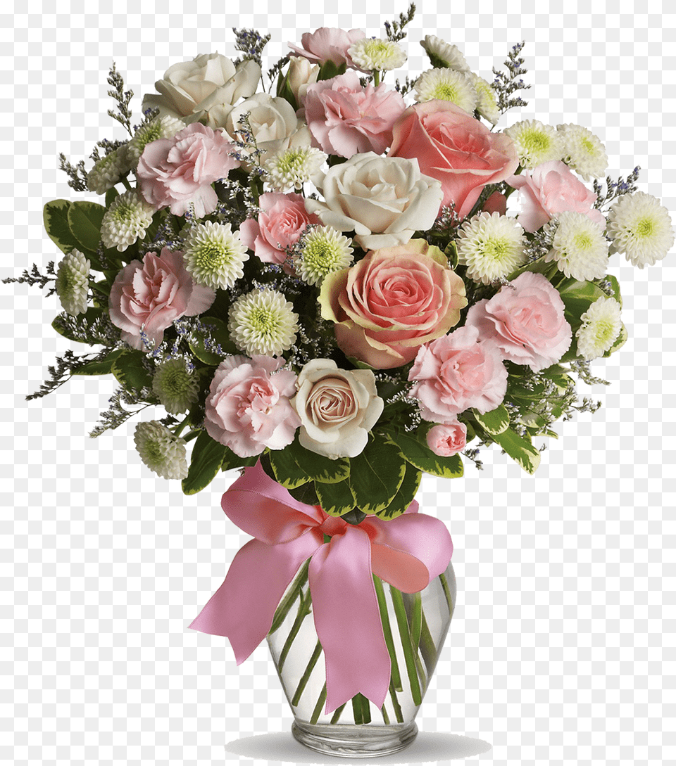 Flower Arrangement Cotton Candy Bouquet, Flower Arrangement, Flower Bouquet, Plant, Rose Png Image