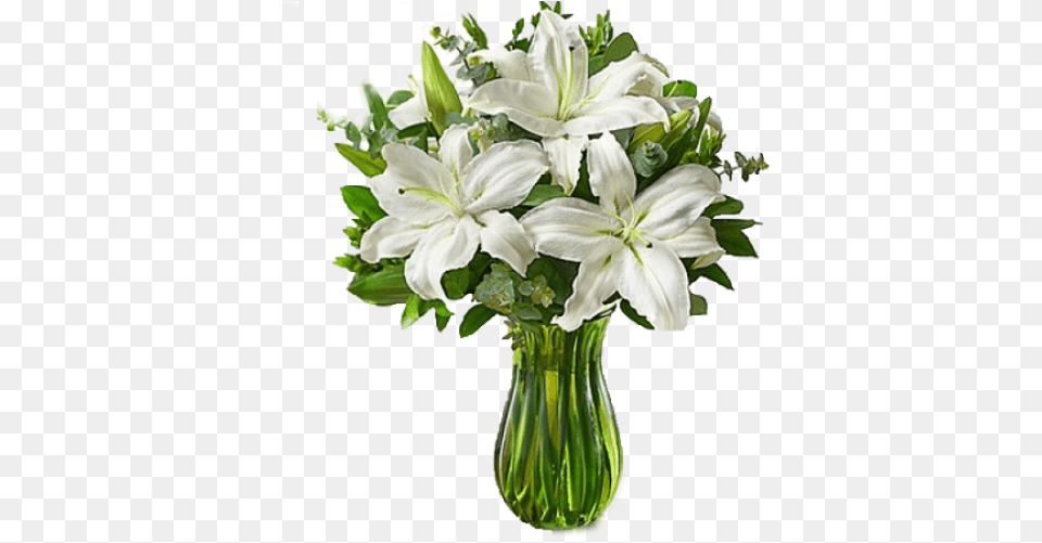 Flower Arrangements With Lilies, Flower Arrangement, Flower Bouquet, Plant, Pottery Png Image