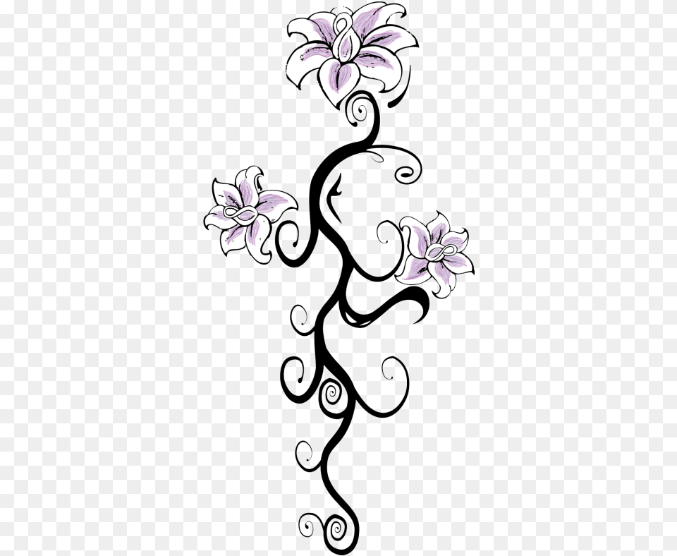 Flower Background Tattoo Designs, Art, Floral Design, Graphics, Pattern Png