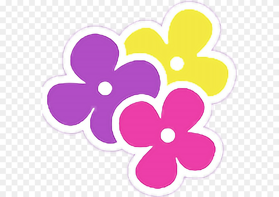 Flower Bilou, Purple, Cream, Dessert, Food Free Png