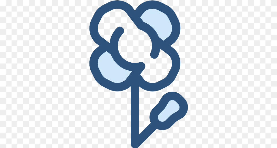 Flower Blue Icon Language, Food, Sweets, Person Png