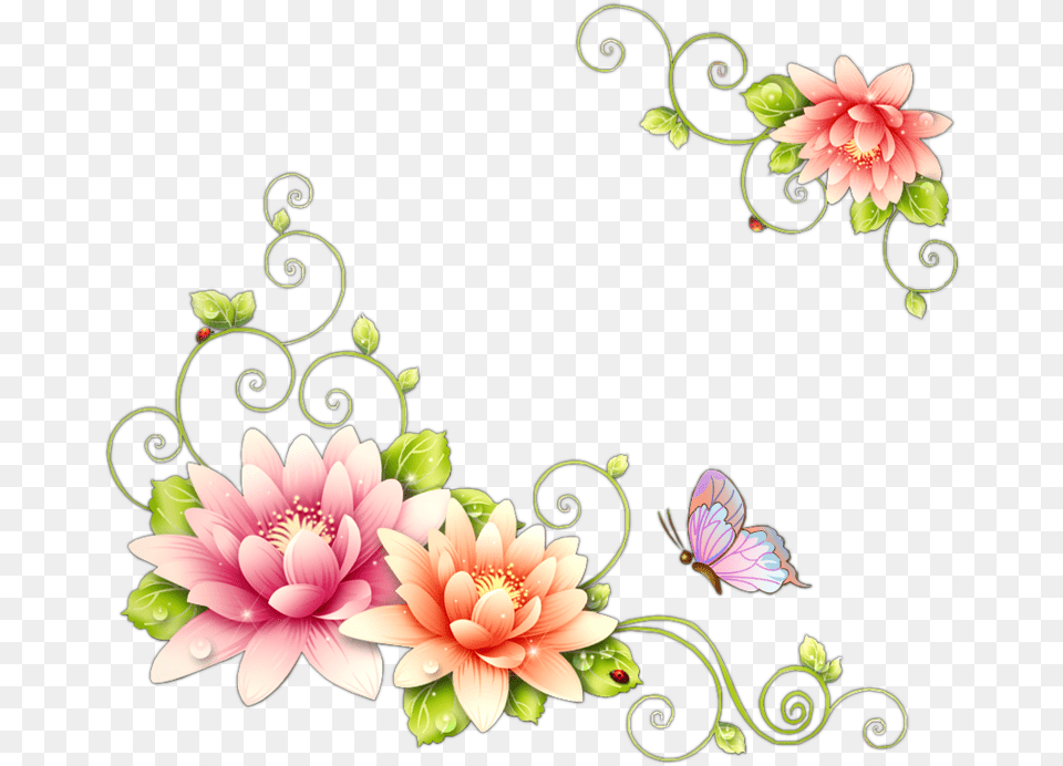 Flower Board, Art, Dahlia, Floral Design, Graphics Free Png Download