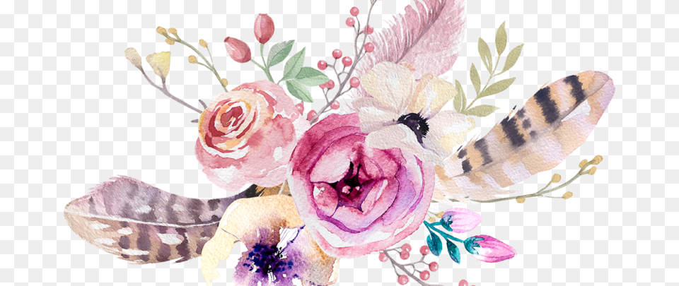Flower Boho, Art, Graphics, Pattern, Floral Design Free Png Download