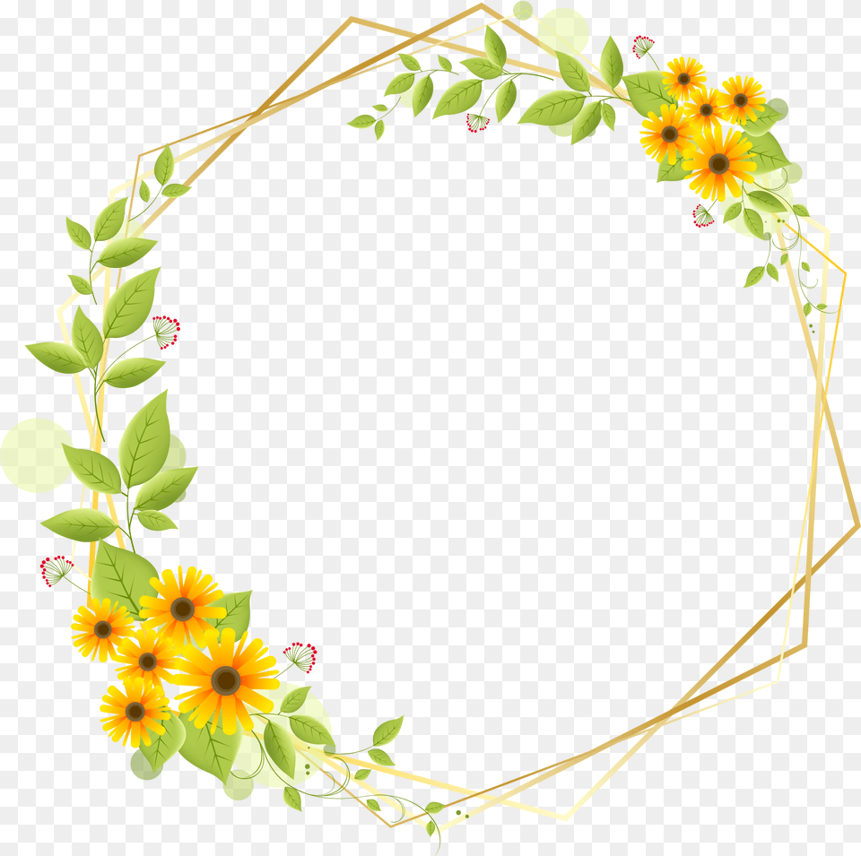 Flower Border, Art, Floral Design, Graphics, Pattern Free Png