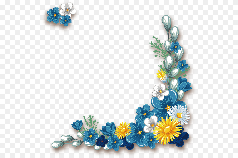 Flower Border Hd Hq Image Flower Border Clipart, Floral Design, Art, Pattern, Graphics Free Png Download