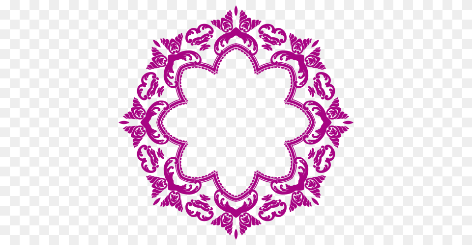 Flower Border Purple, Pattern, Dynamite, Weapon Png Image