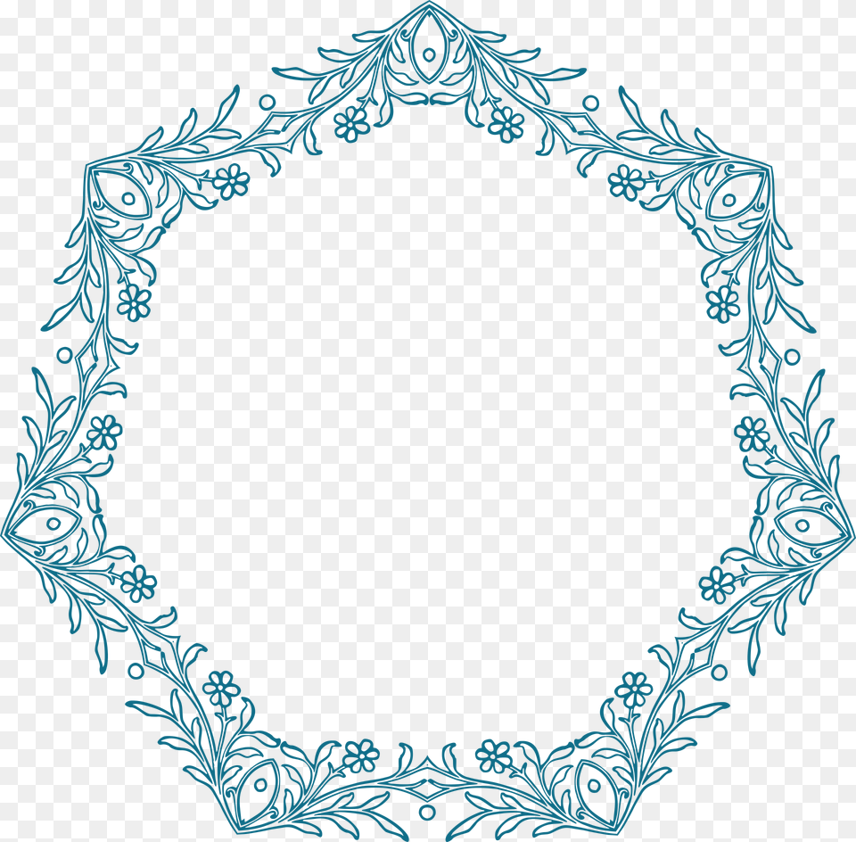 Flower Border Transparent Image Vectores Vintage Blanco, First Aid, Outdoors, Oval, Nature Free Png
