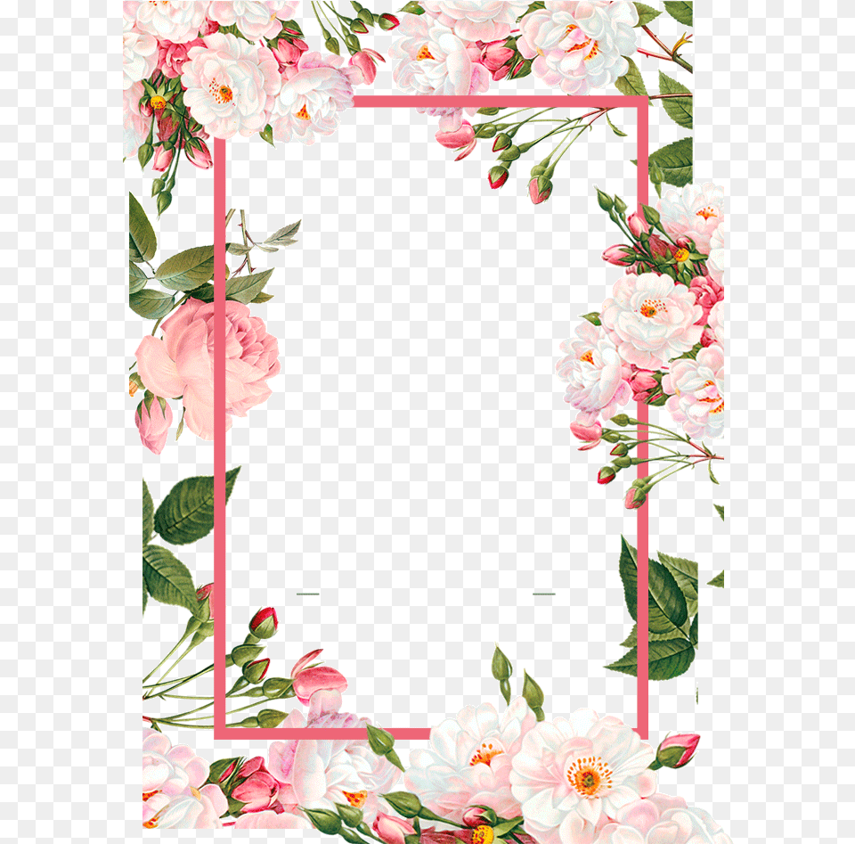 Flower Borders Background, Plant, Art, Pattern, Graphics Png