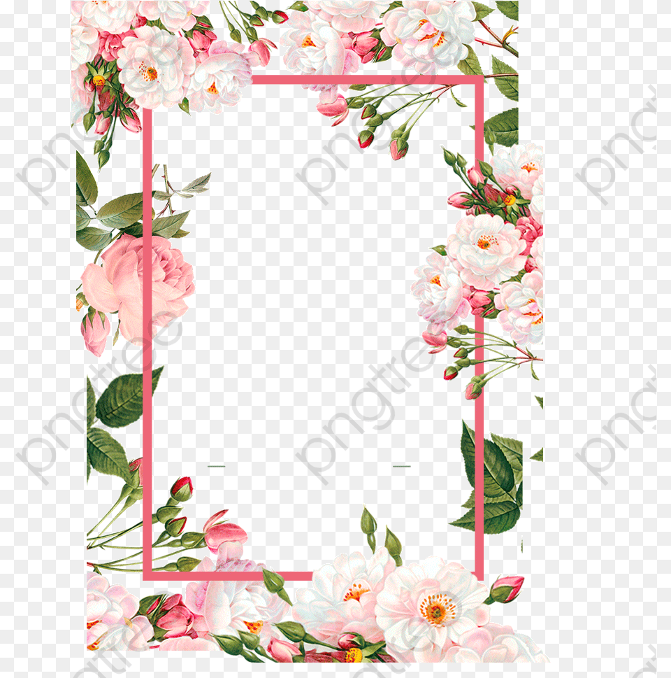 Flower Borders Background, Art, Pattern, Floral Design, Graphics Free Transparent Png