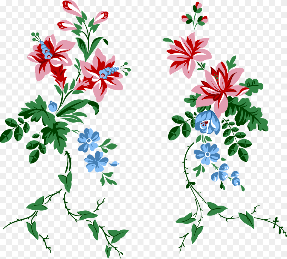 Flower Bough Clipart, Art, Floral Design, Graphics, Pattern Free Png Download