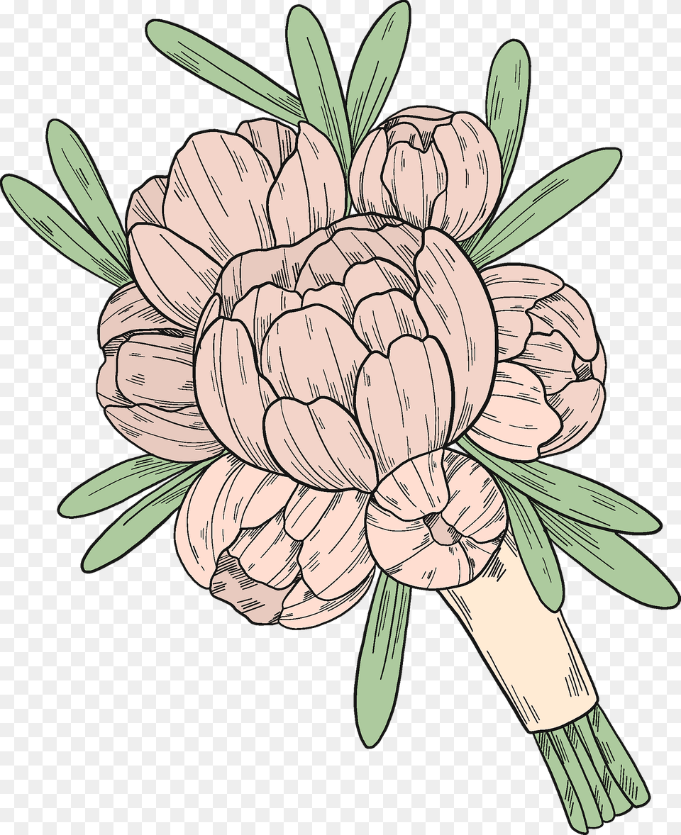 Flower Bouquet Clipart, Food, Produce Free Png