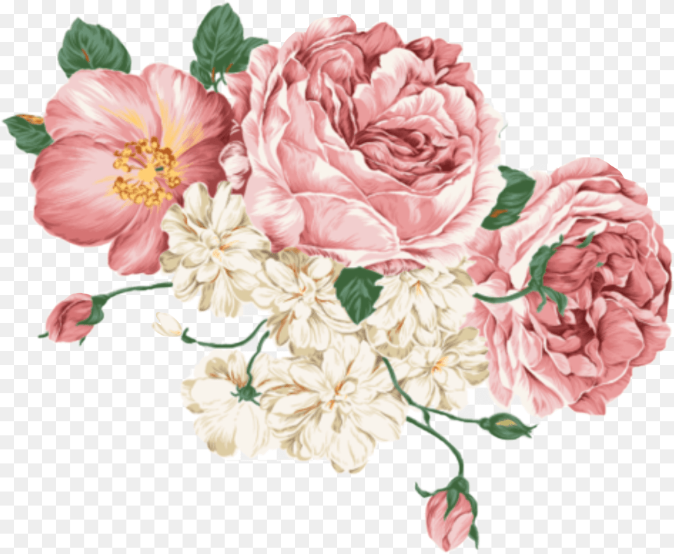Flower Bouquet Drawing Flowers, Plant, Carnation, Pattern, Art Free Png