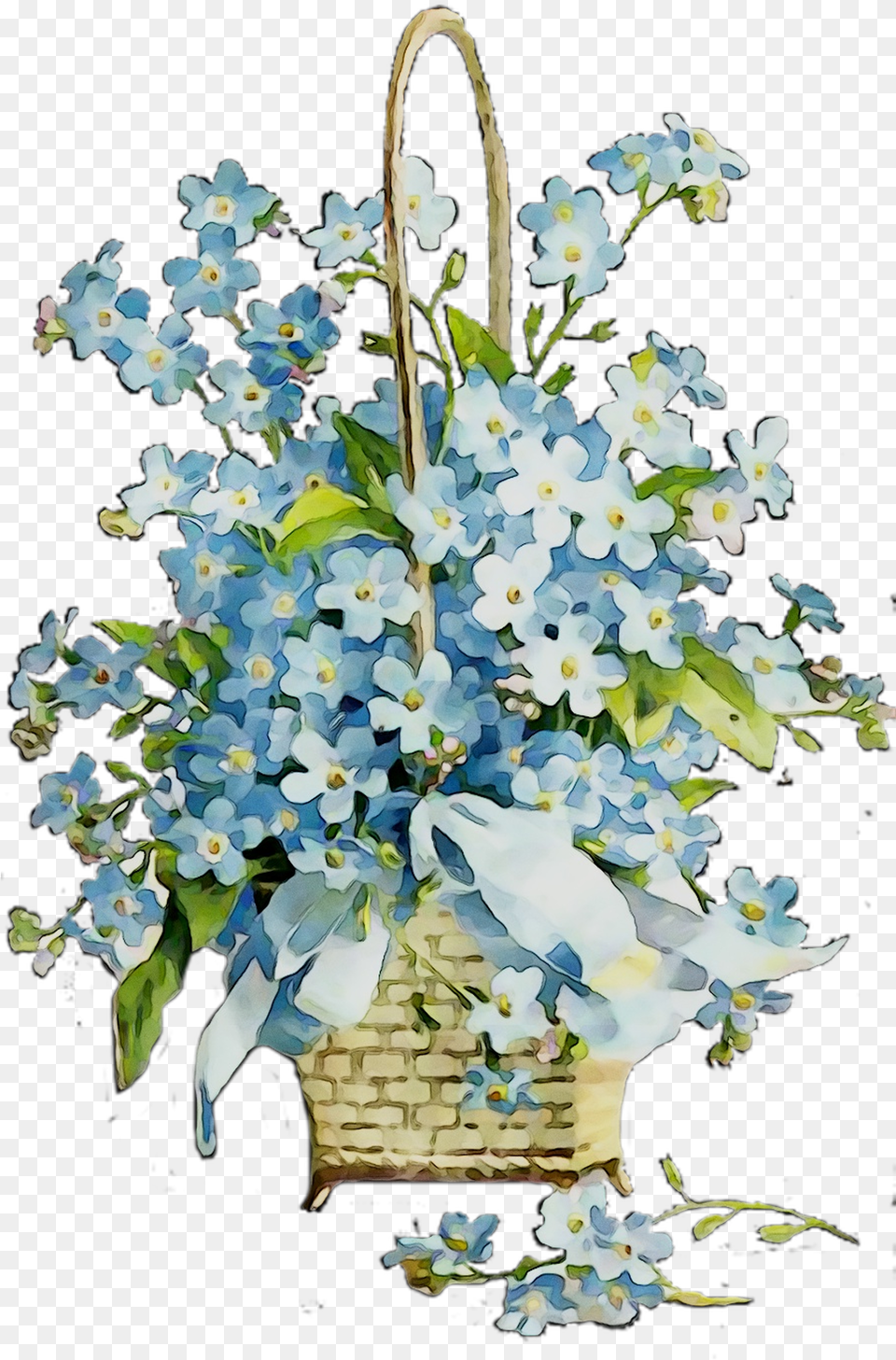 Flower Bouquet Victorian Cut Design Era Floral Clipart Rosa Glauca, Basket, Flower Arrangement, Plant, Petal Png Image