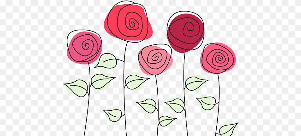 Flower Cartoon Picture Cute Roses, Sweets, Candy, Food, Rose Png