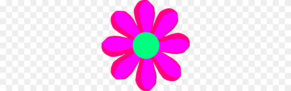 Flower Cartoon Pink Clip Art, Anemone, Dahlia, Daisy, Petal Free Png