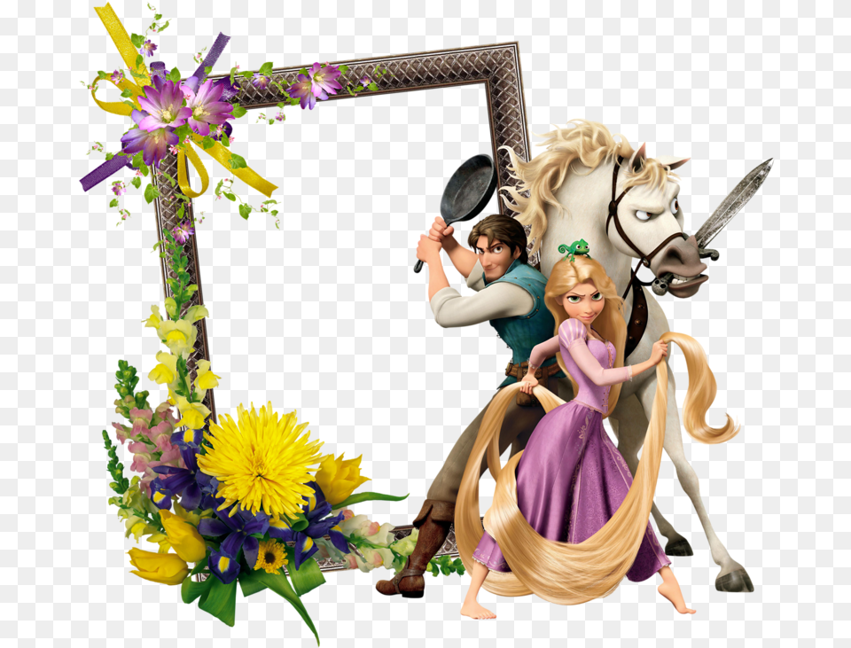 Flower Character Fictional Game Video Rapunzel Tangled Tangled Disney, Adult, Plant, Person, Flower Bouquet Free Png Download