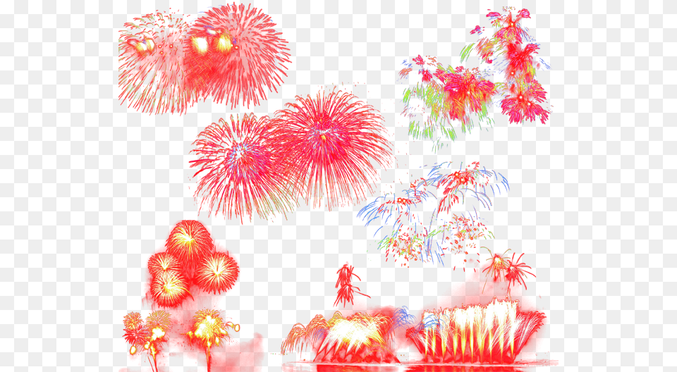 Flower Circle, Fireworks, Art, Graphics, Pattern Png Image