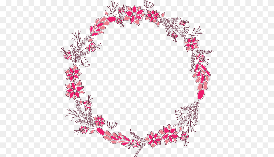 Flower Circle Clipart Background Circle Flower, Pattern, Purple, Accessories, Art Png