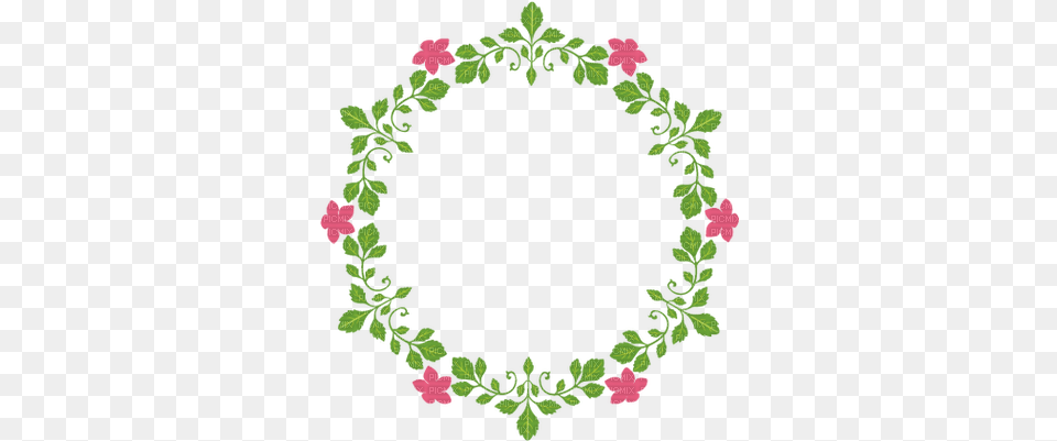 Flower Circle For Floral Circle Frame, Pattern, Plant, Art, Floral Design Png Image