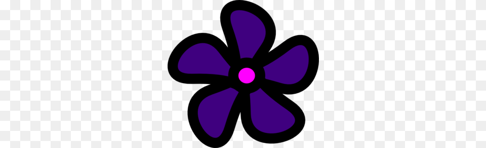 Flower Clip Art, Purple, Machine, Appliance, Ceiling Fan Free Png Download