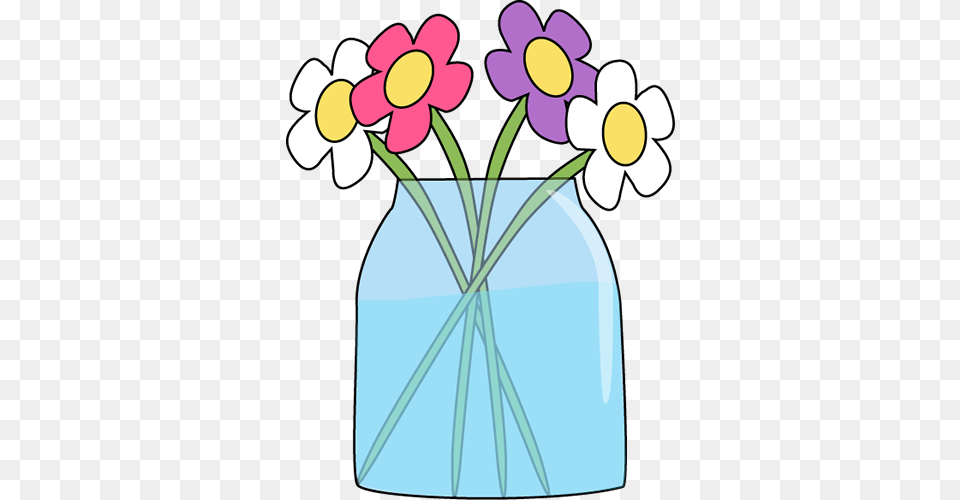 Flower Clip Art, Jar, Vase, Pottery, Plant Free Png Download